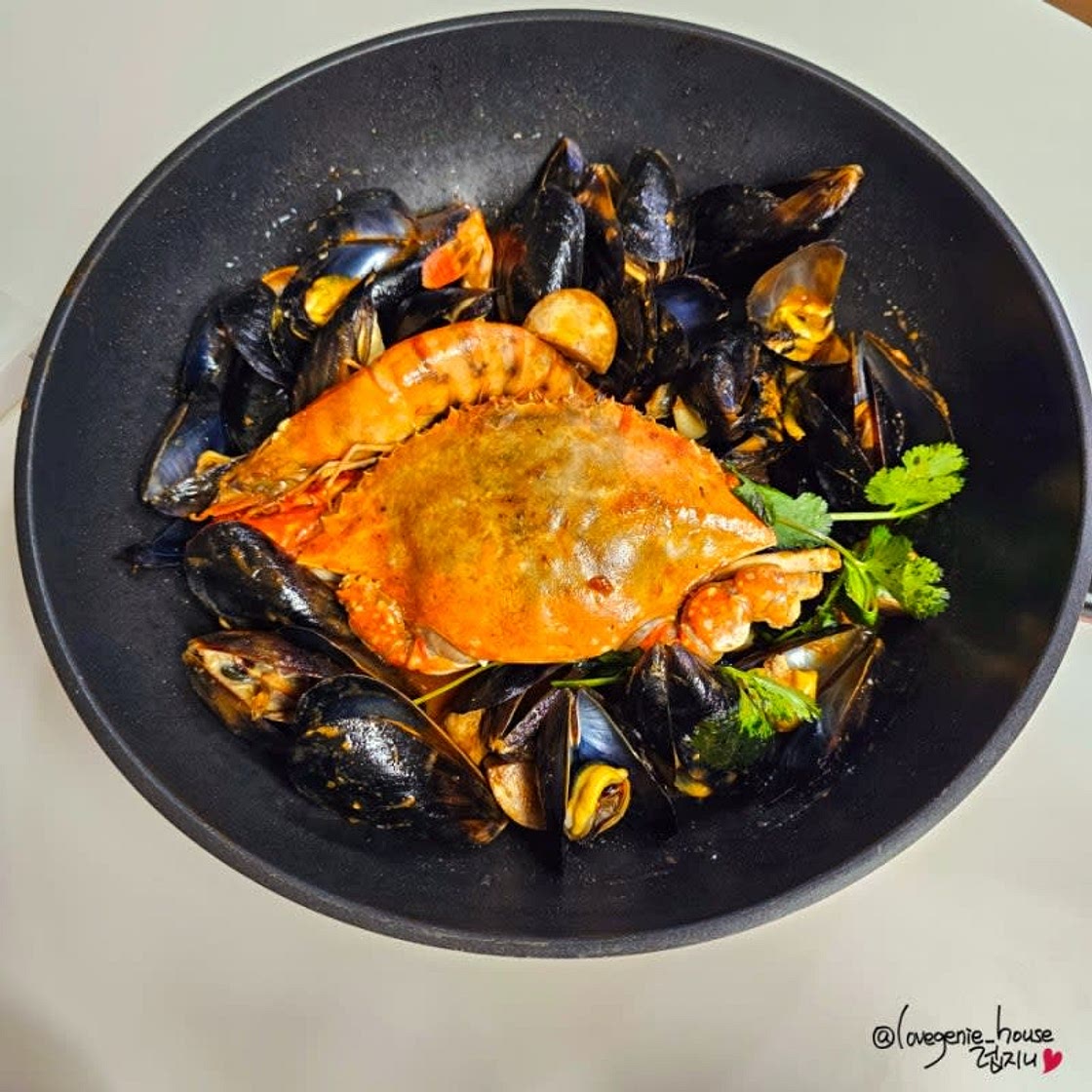 지중해식 홍합 요리