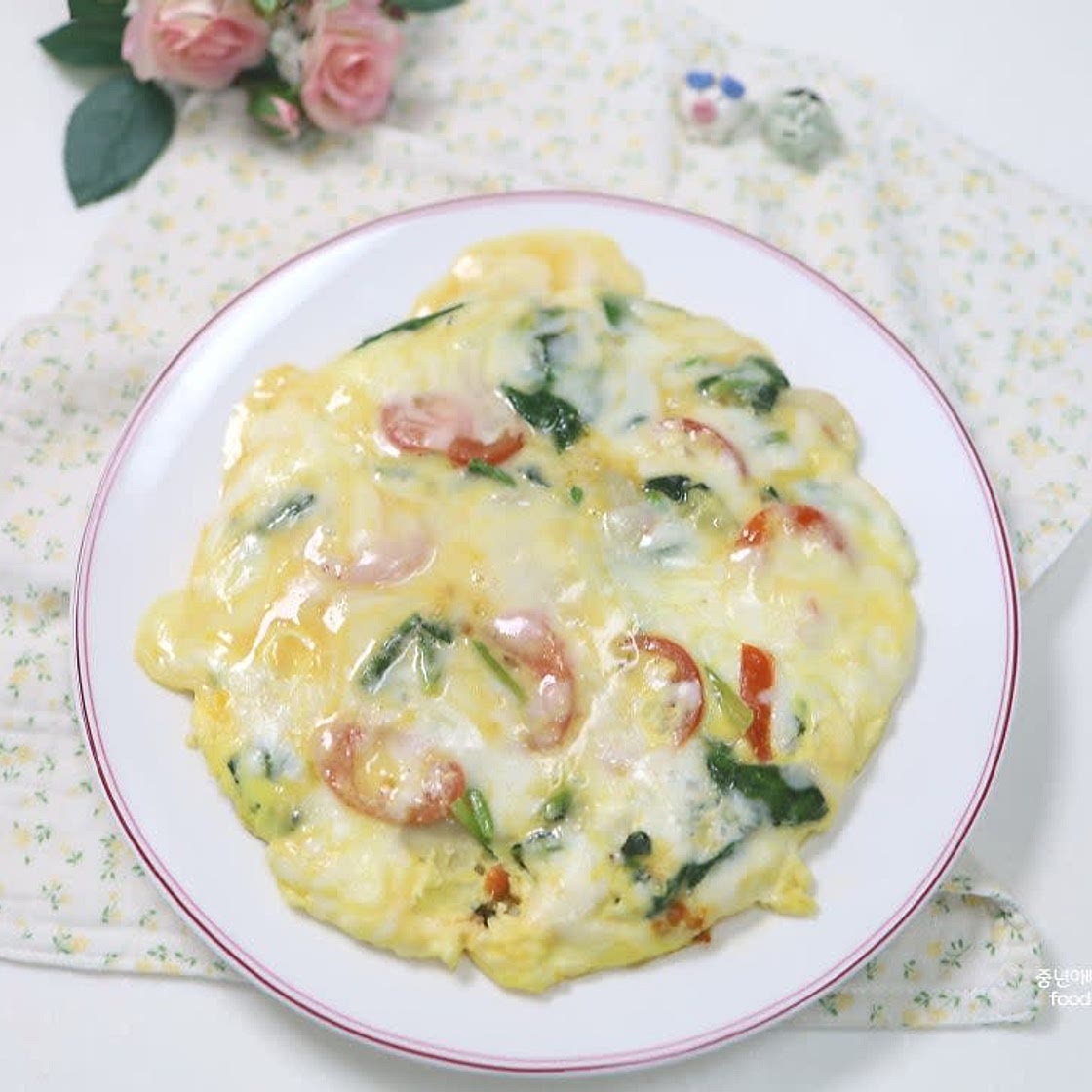 토마토 에그 프리타타