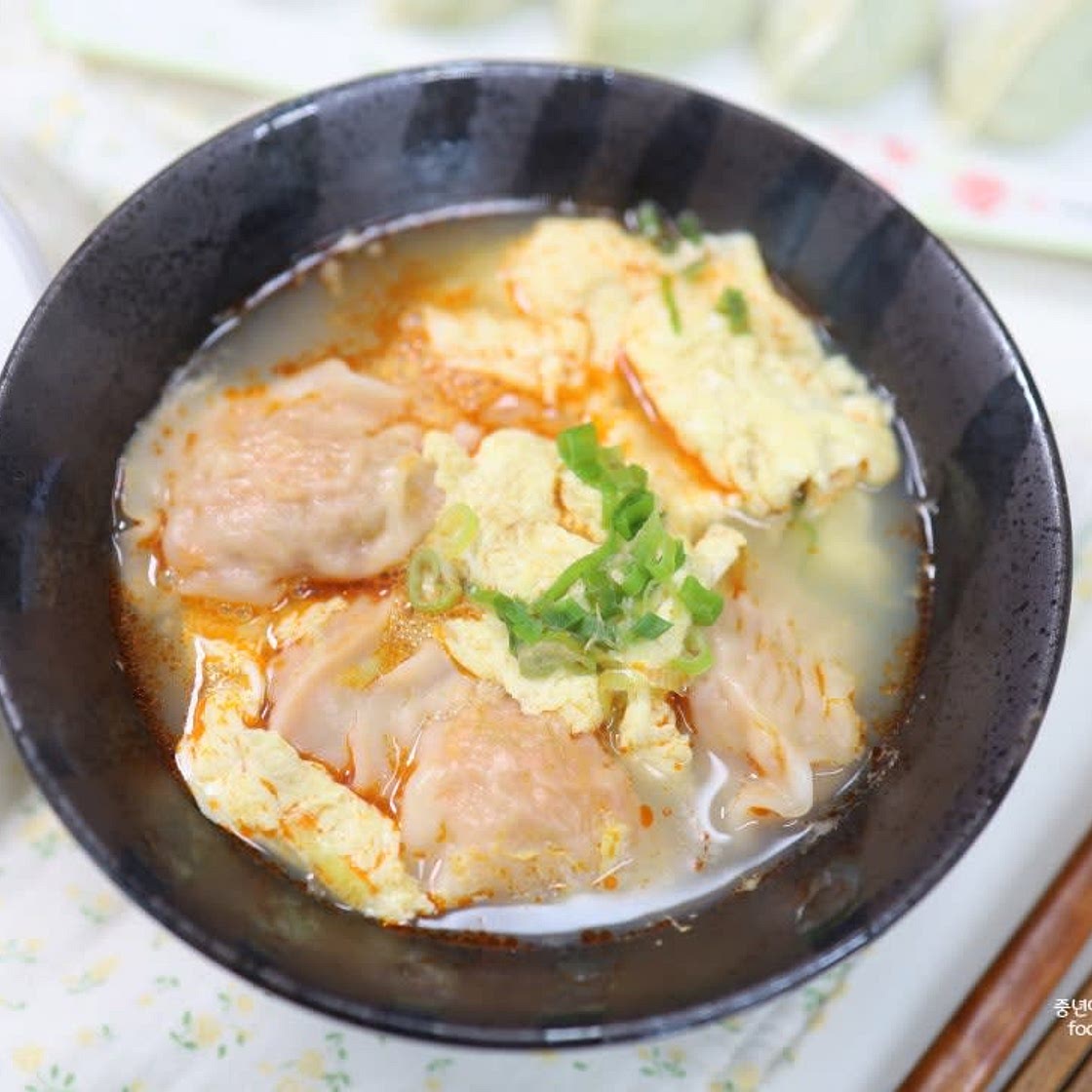 짬뽕만두국