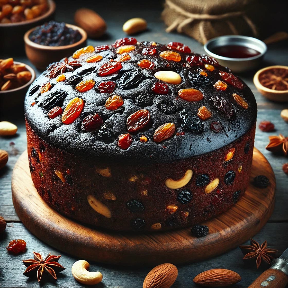 Goan Christmas Cake (Dessert)