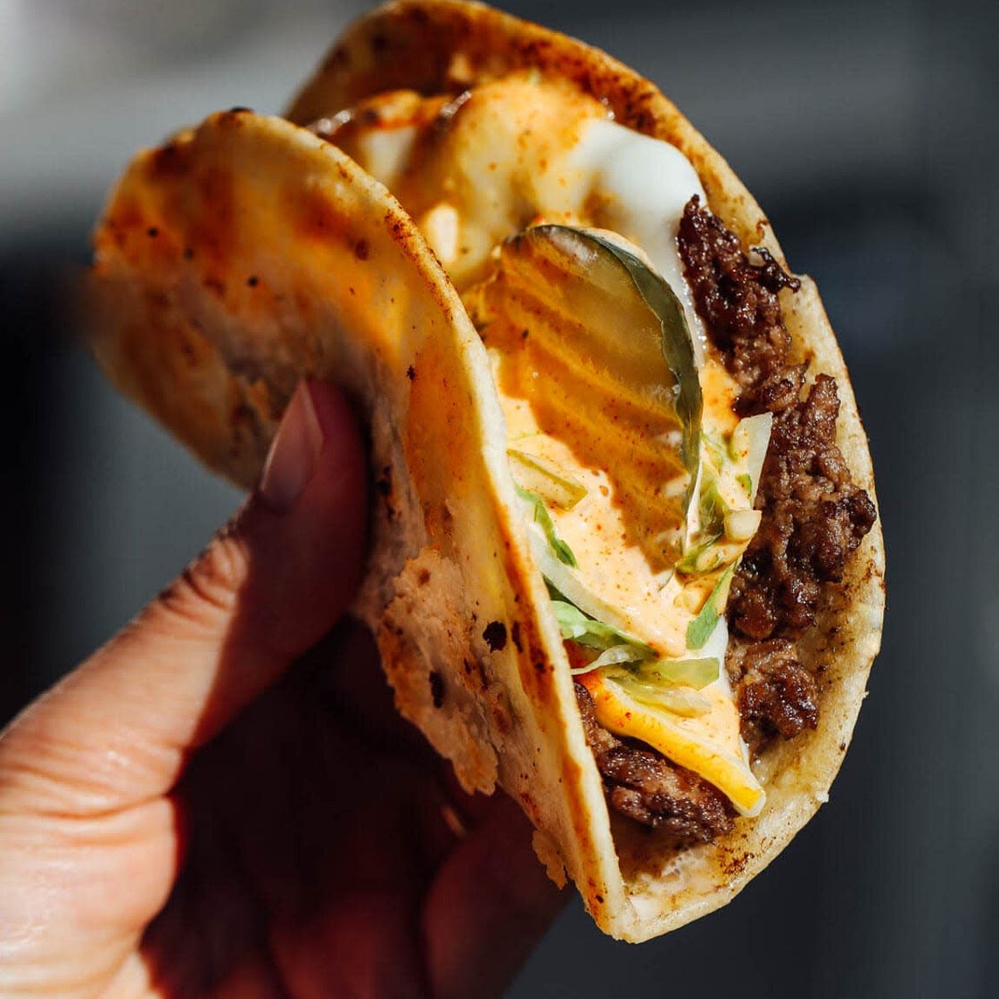 Smashed Taco Burger #2