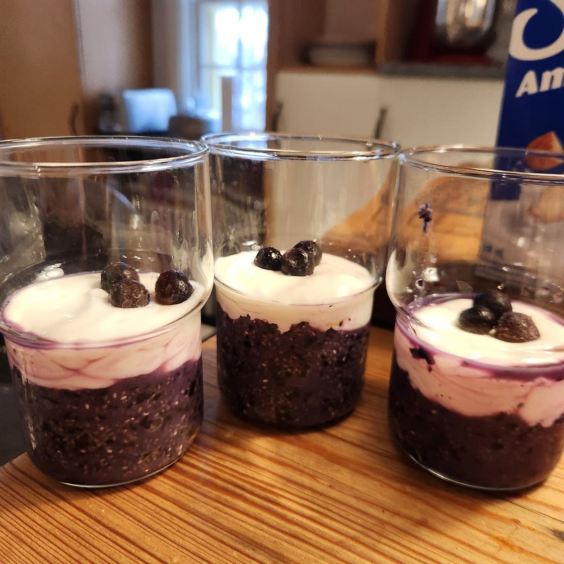 Easy Blueberry Chia Pudding