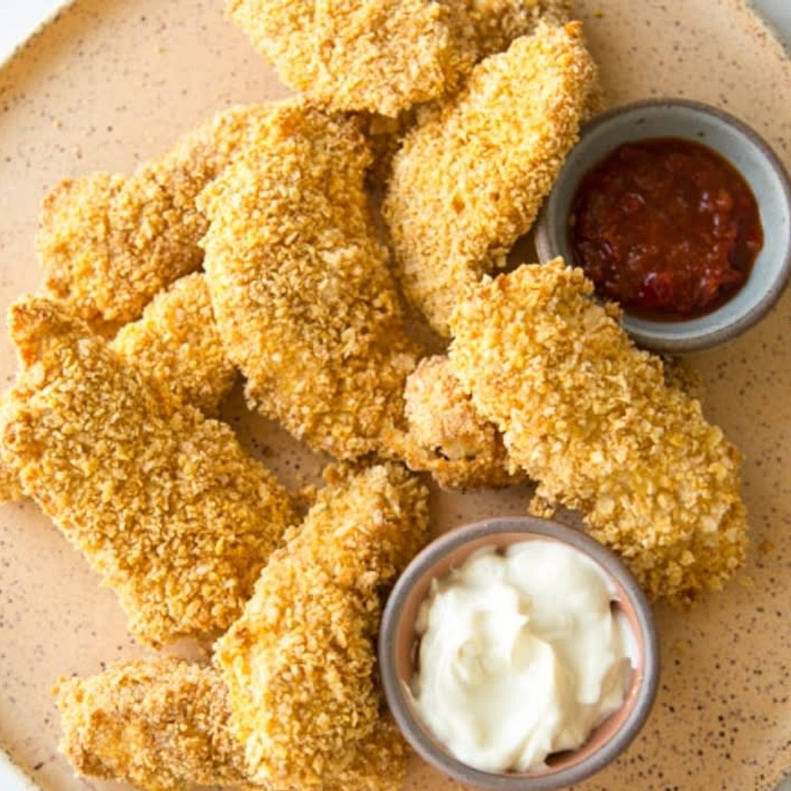 Extra Crispy Gluten-Free Chicken Tenders (Baked)