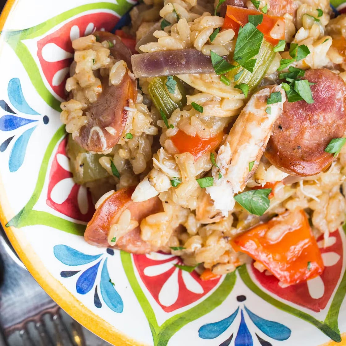 Sausage and Shrimp Jambalaya