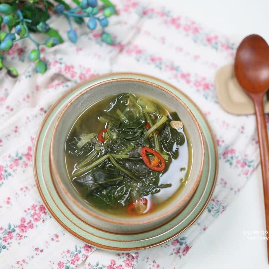 백종원 시금치된장국