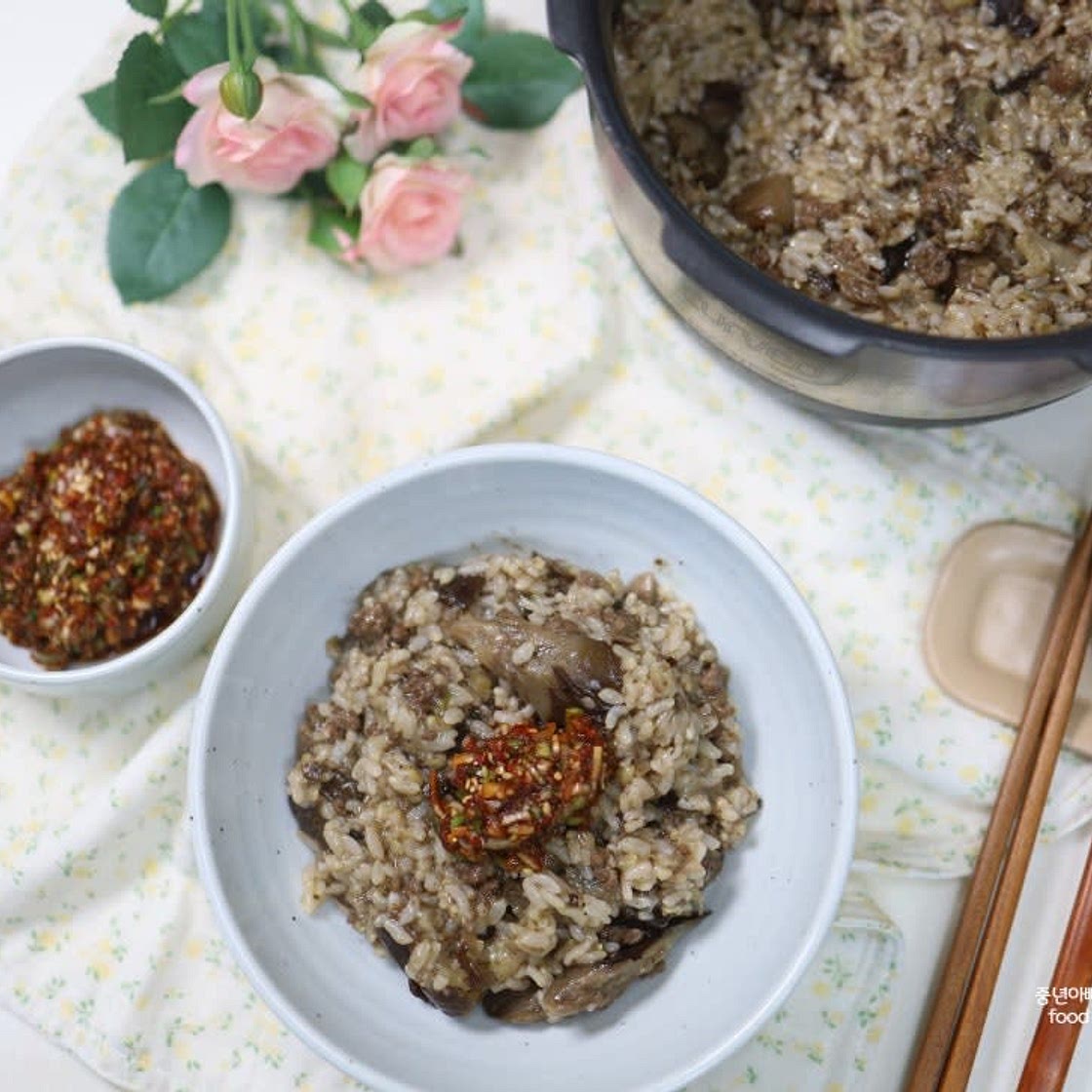 백종원 소고기 가지밥