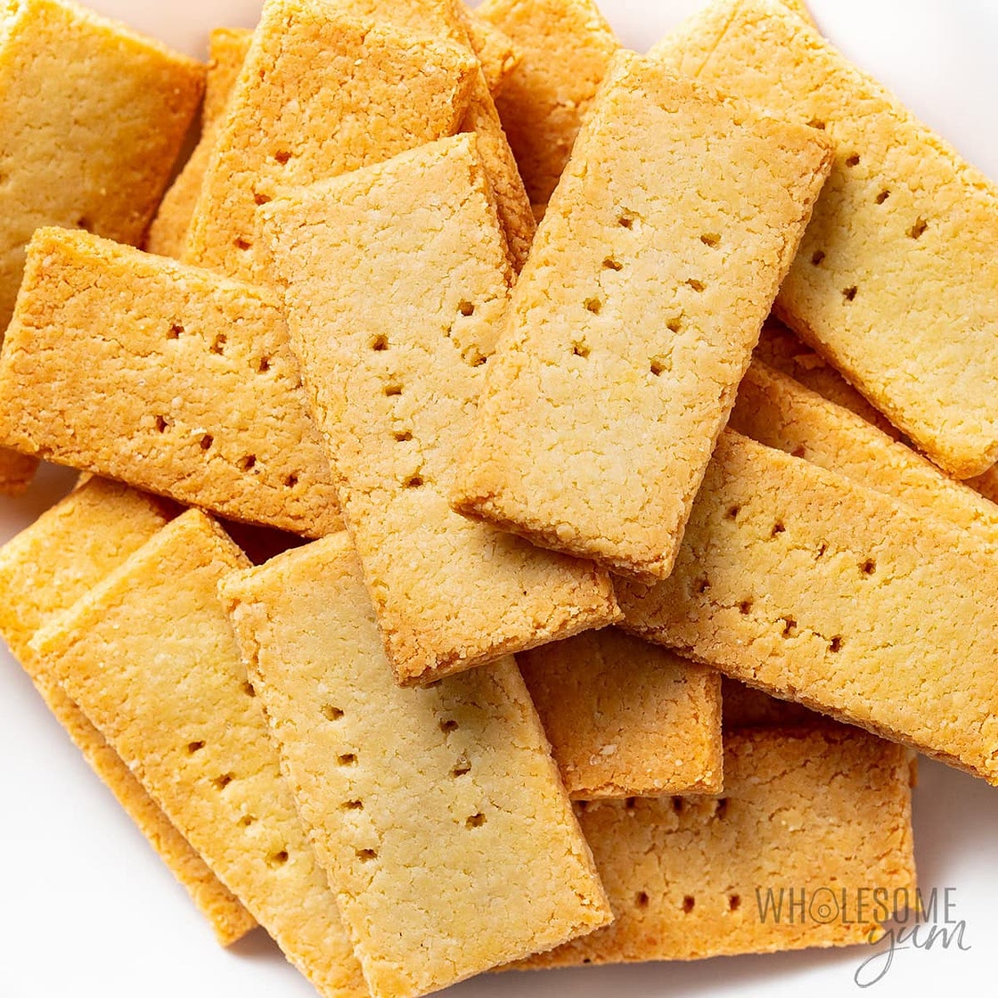 Almond Flour Crackers (2 Ingredients)