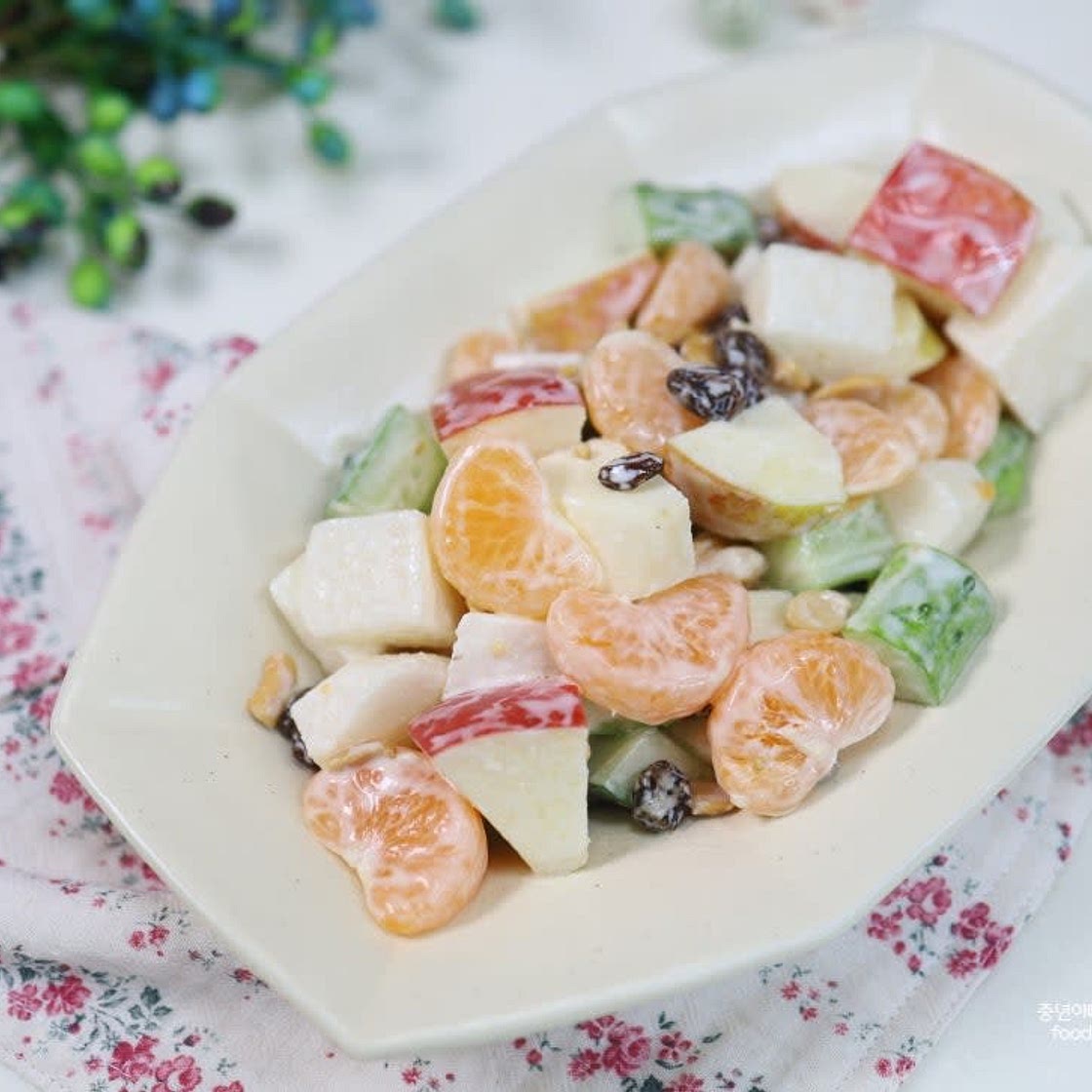 옛날 사라다 만들기