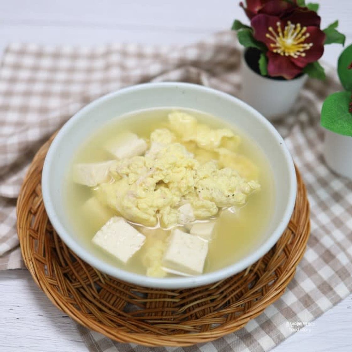 초간단 계란두부국