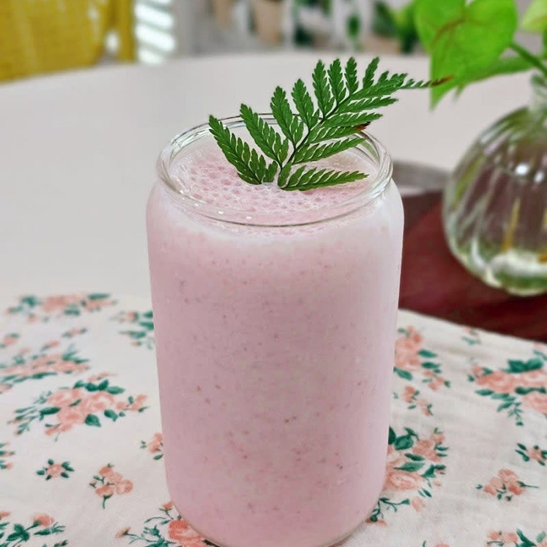 딸기 요거트 스무디