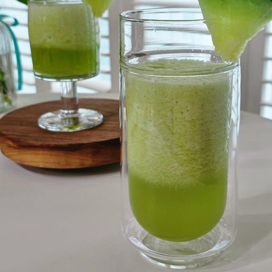 여름 메론 주스