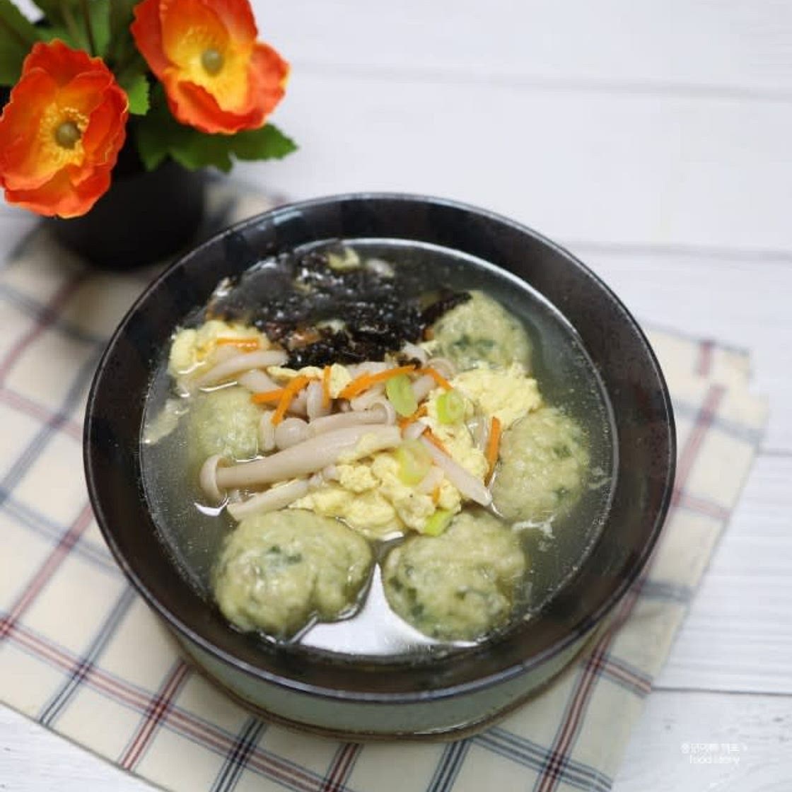 백종원 굴림만두 만둣국