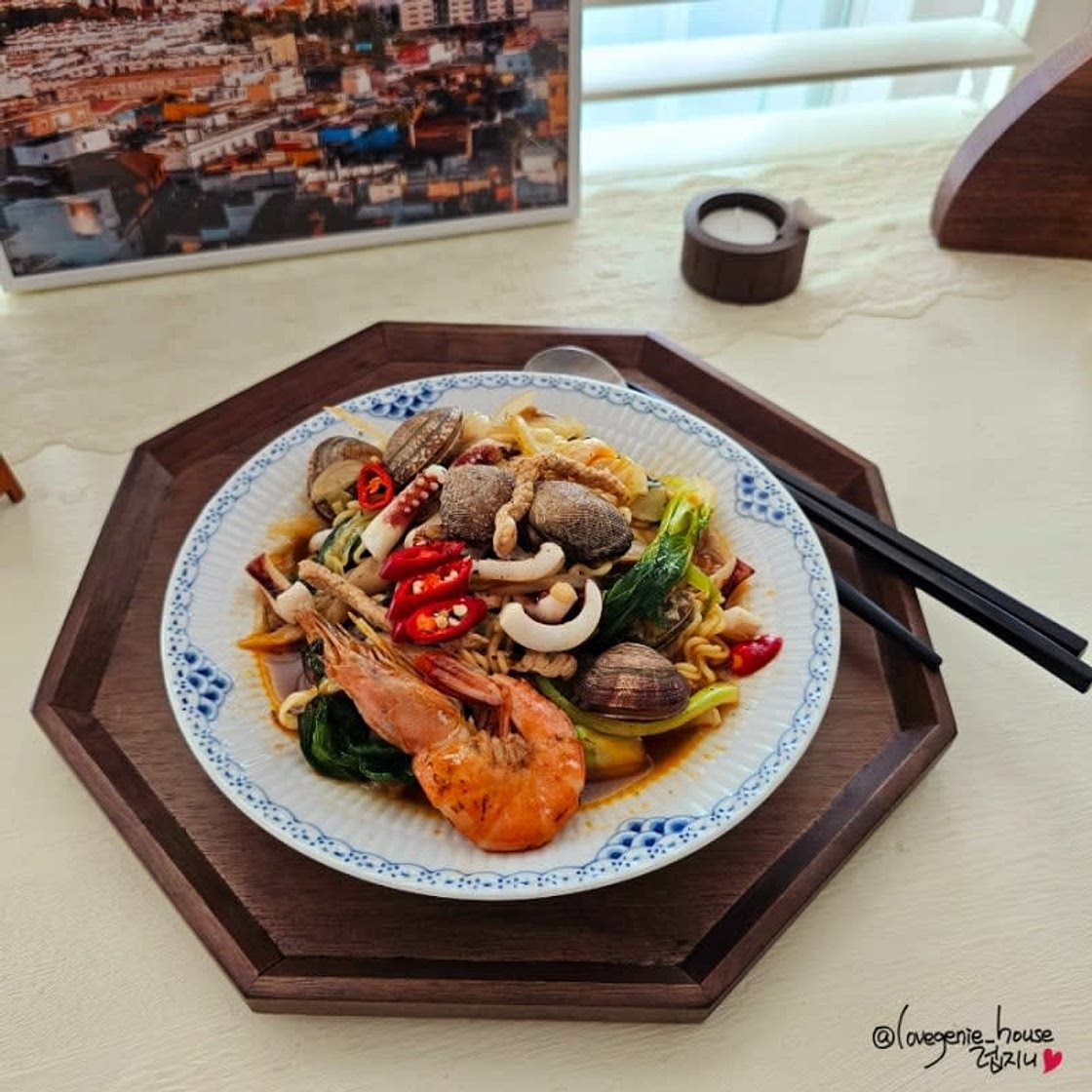 짱뽕라면 만들기 이연복 레시피