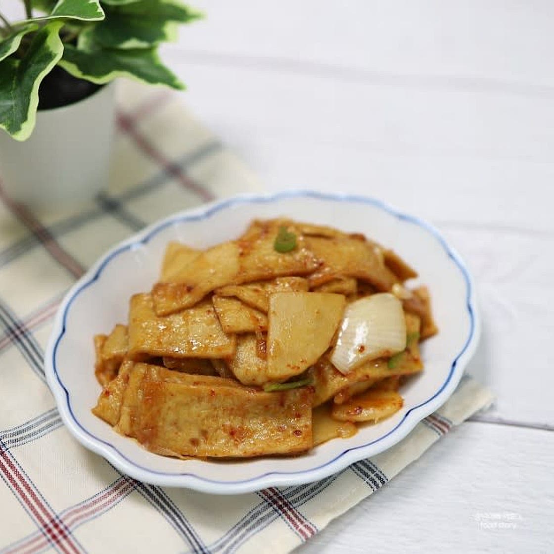 백종원 매운어묵볶음