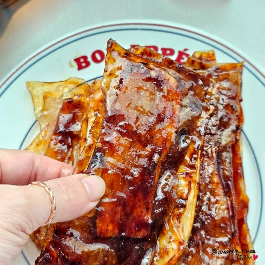 비건 육포 새송이버섯 구이