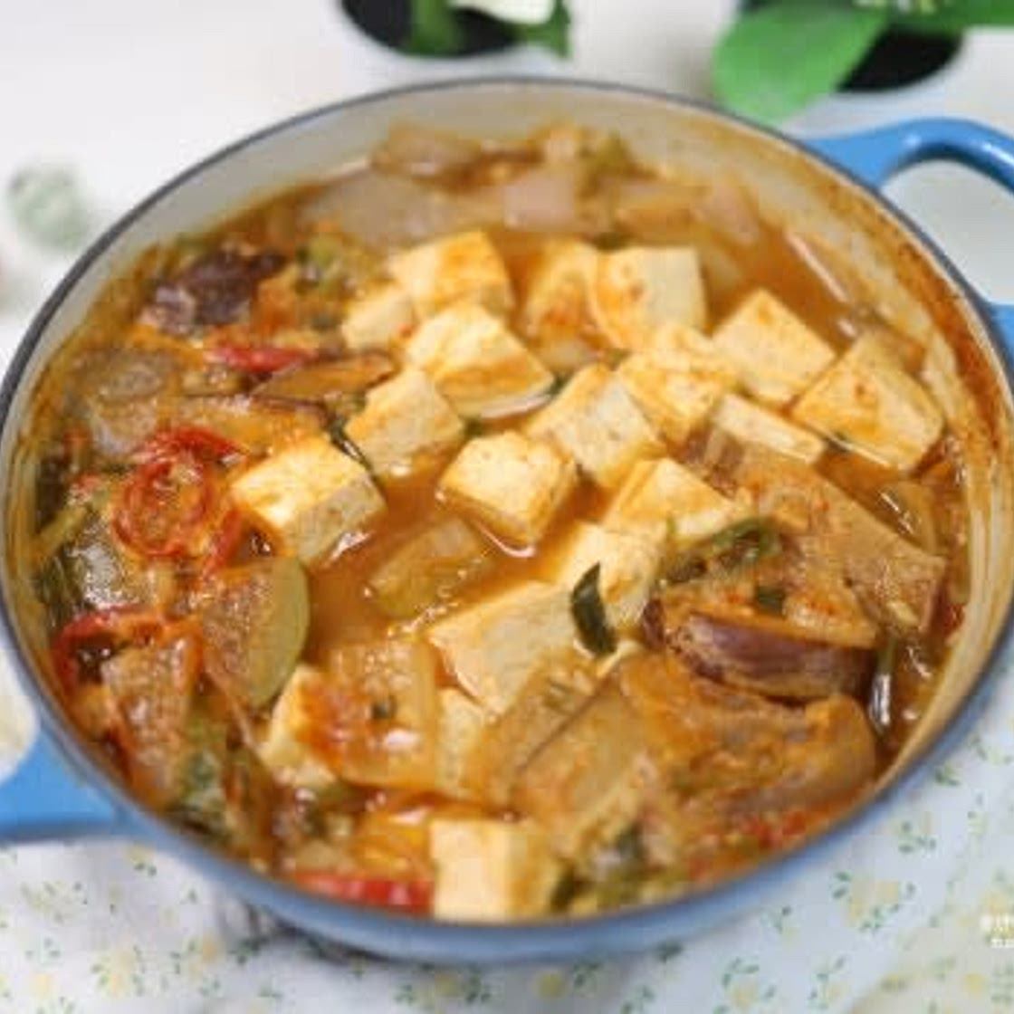애호박 두부된장찌개