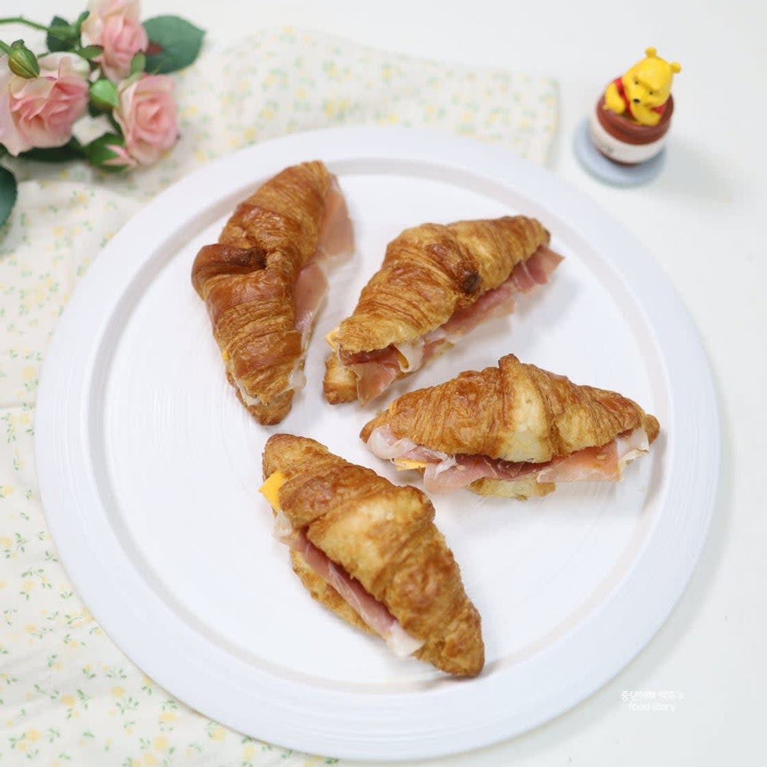 코스트코 빵 종류 크루아상 크로와상 햄치즈 샌드위치 만들기 레시피 만드는법