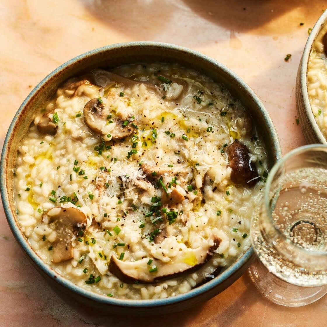 ‘Time to Impress’ Mushroom & Prosecco Risotto