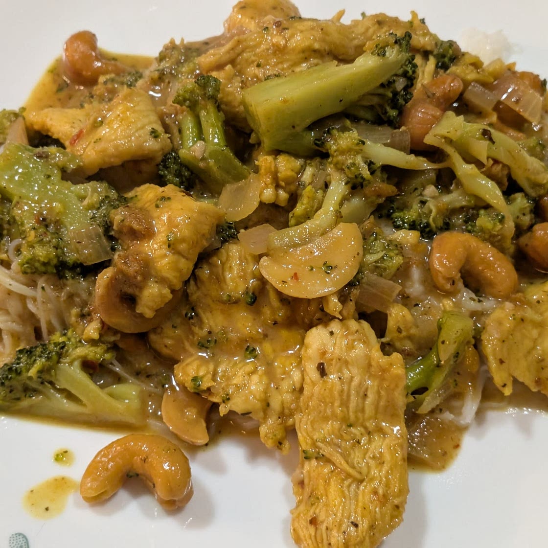 Thai Black Pepper Chicken and Garlic Noodles