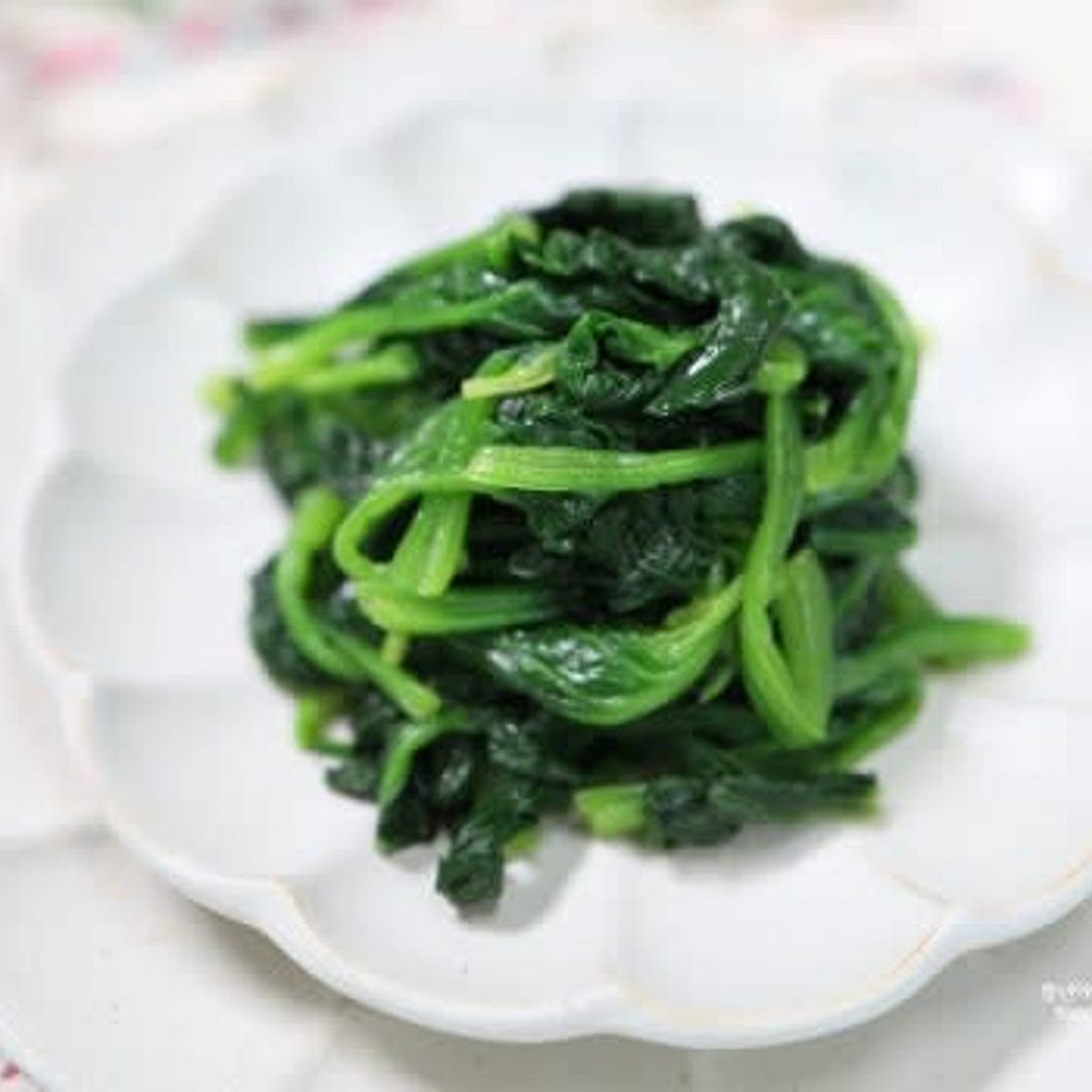 시금치나물무침