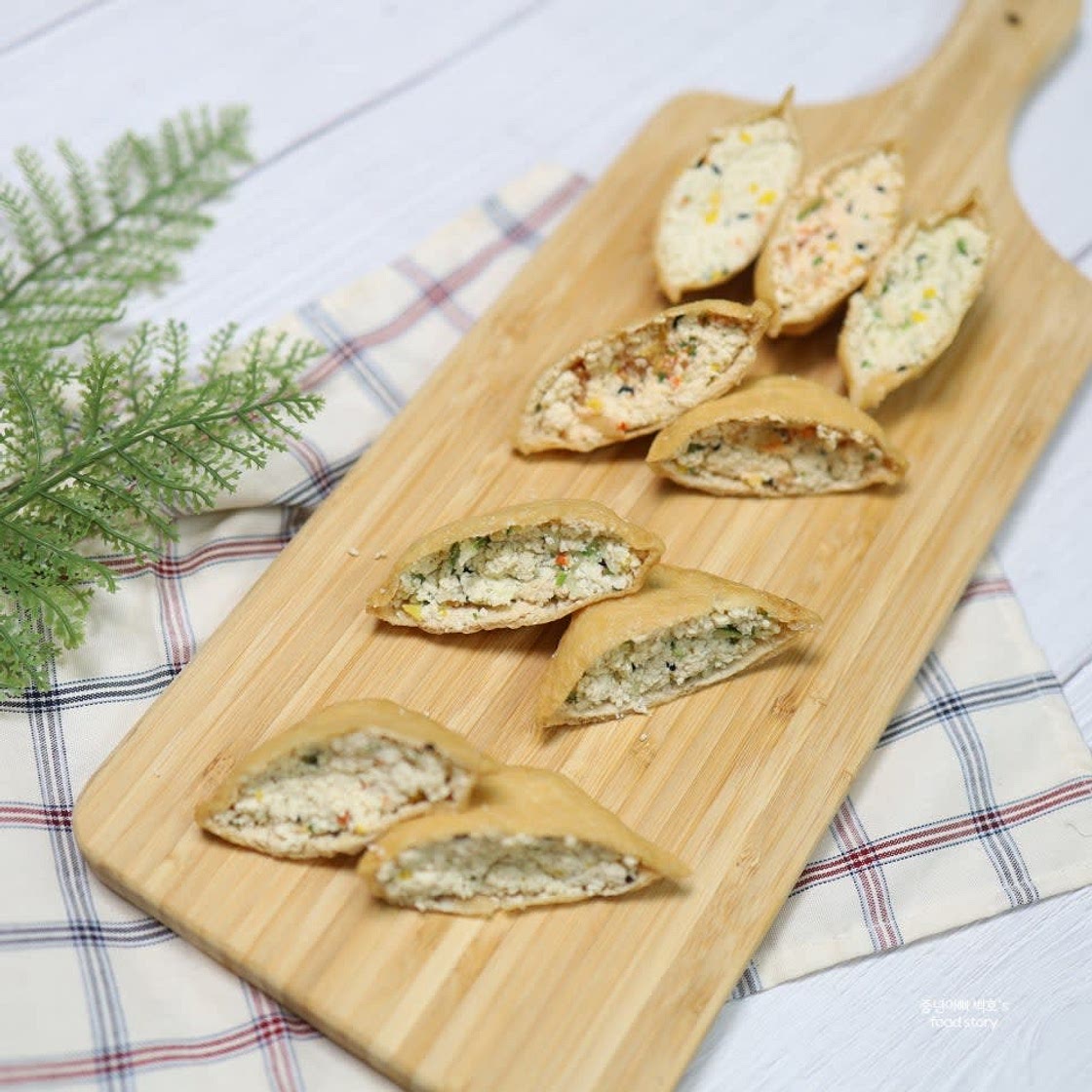 두부유부초밥 만들기 두부 다이어트 요리 식단 화사 두부유부초밥 단촛물 토핑