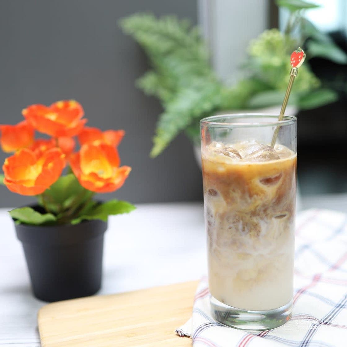 소이라떼, 집에서 아이스 두유라떼 만들기 홈카페 레시피