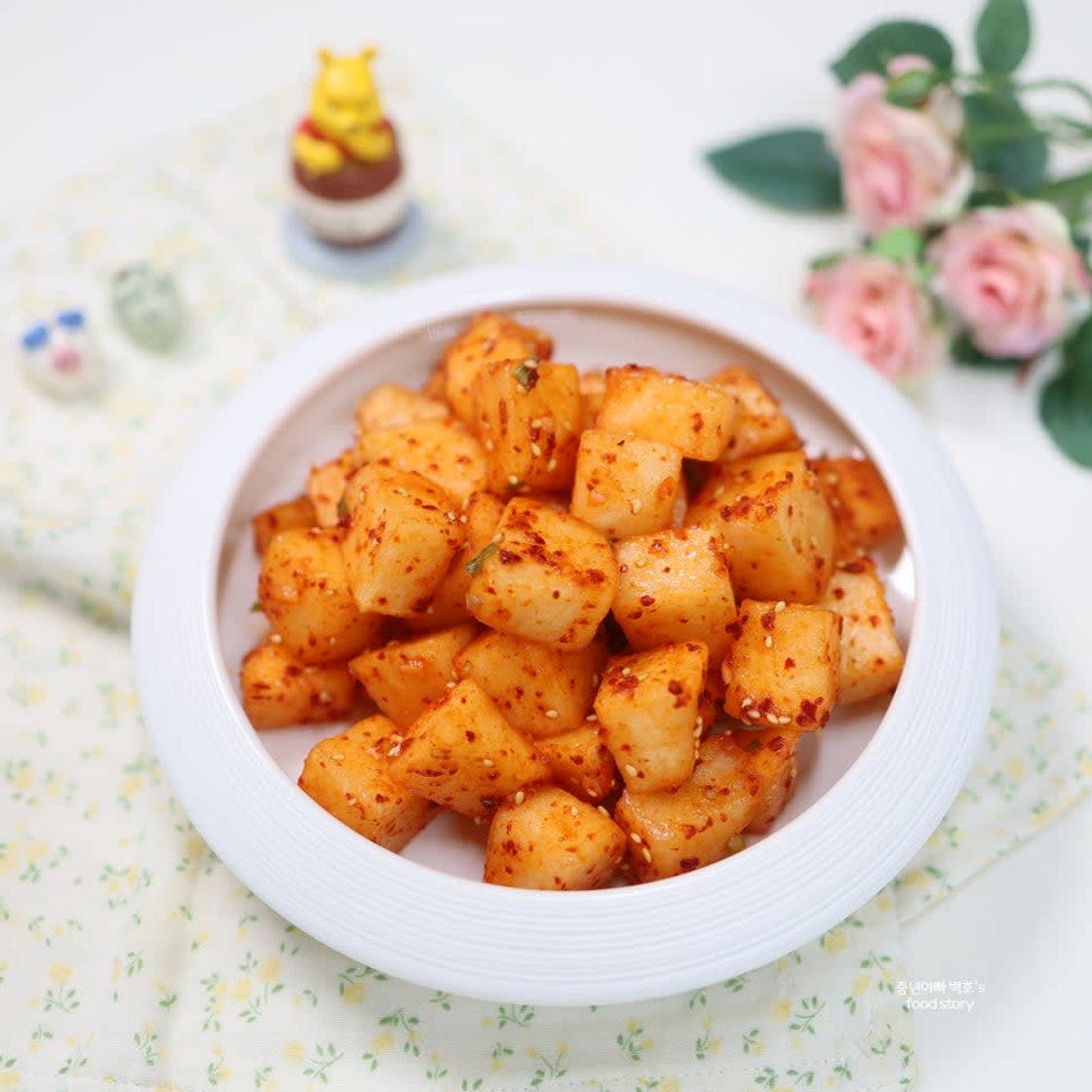 백종원 배깍두기 담그는법 매콤달콤 배요리 만들기 깍두기 담그기