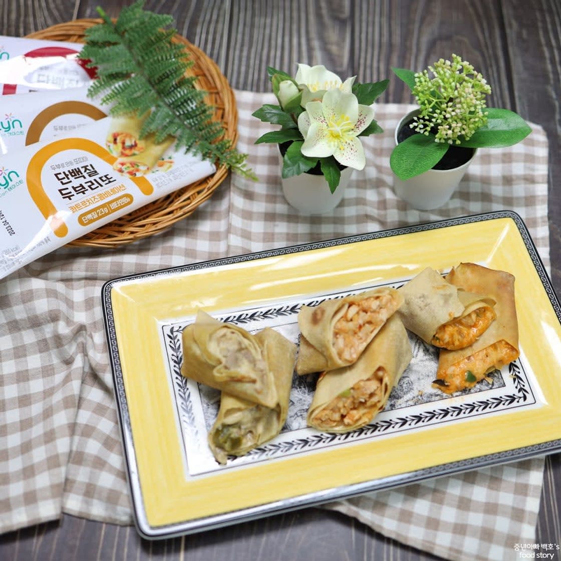 테이스틴 두부리또 건강간편식 단백질식단으로 맛과 건강을 한번에(마켓컬리 추천템)