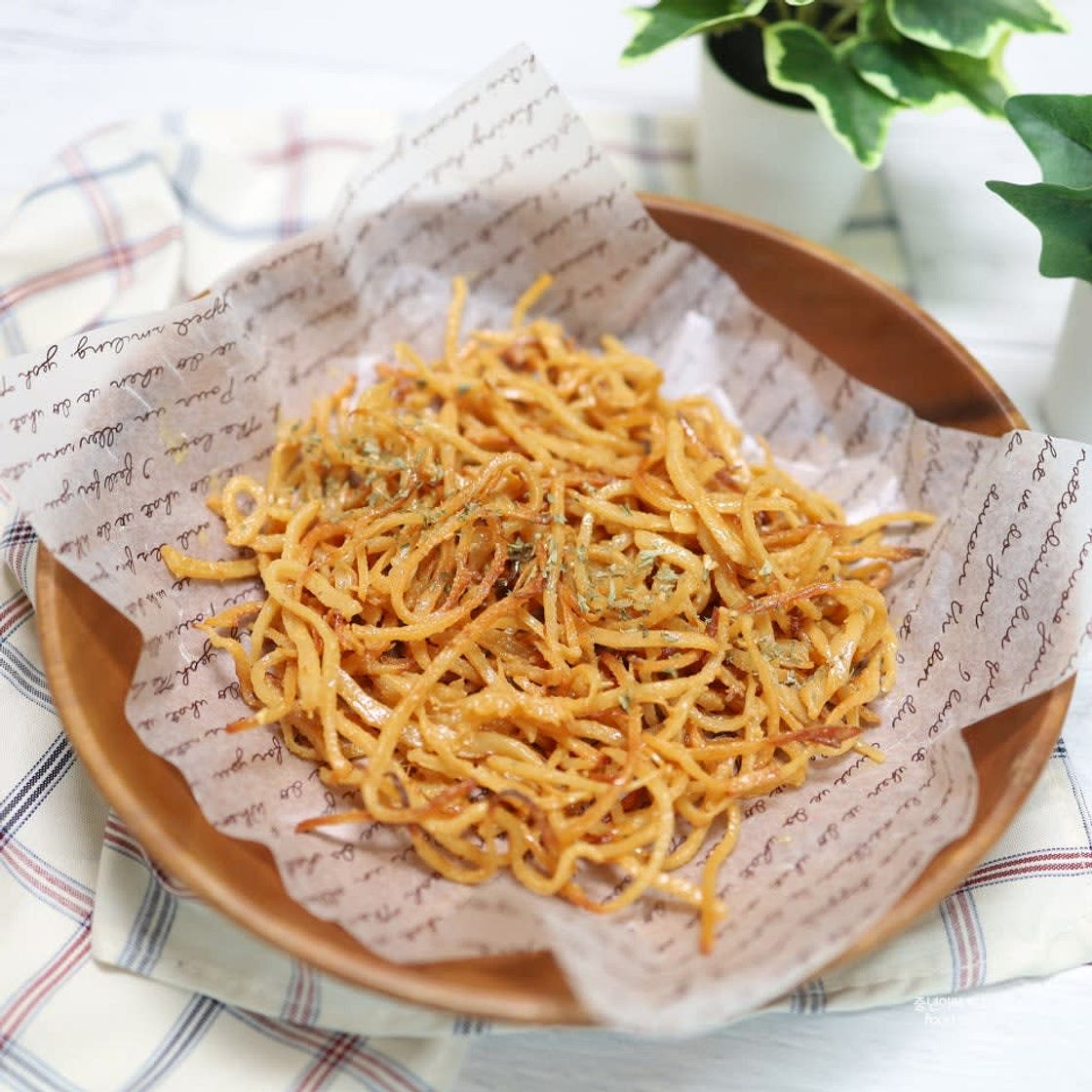 백진미채 버터구이 오징어 무설탕 땅콩버터 오징어 에어프라이어 요리