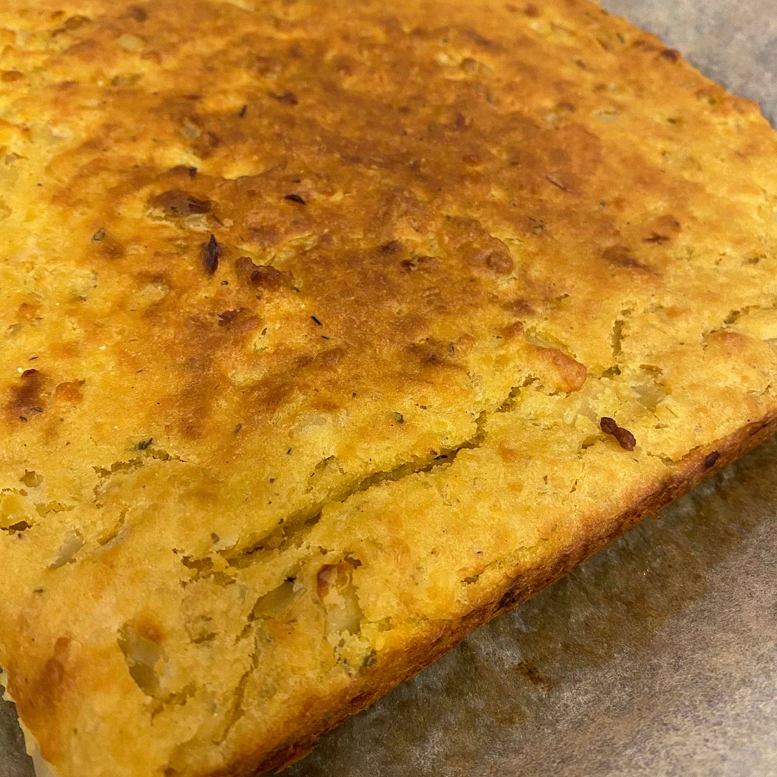 Cheese & Lentil Wedges