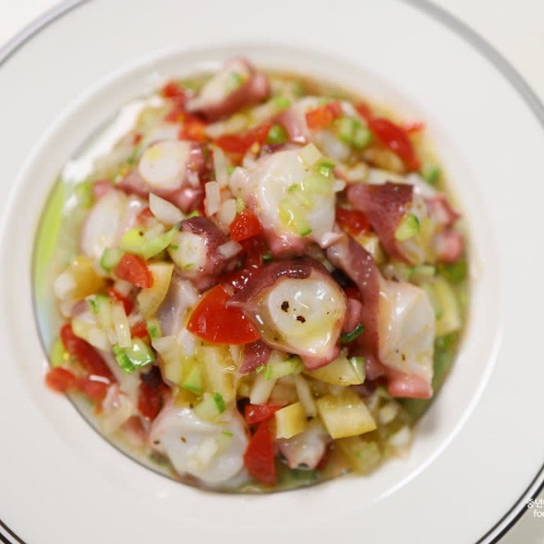 문어 카르파치오