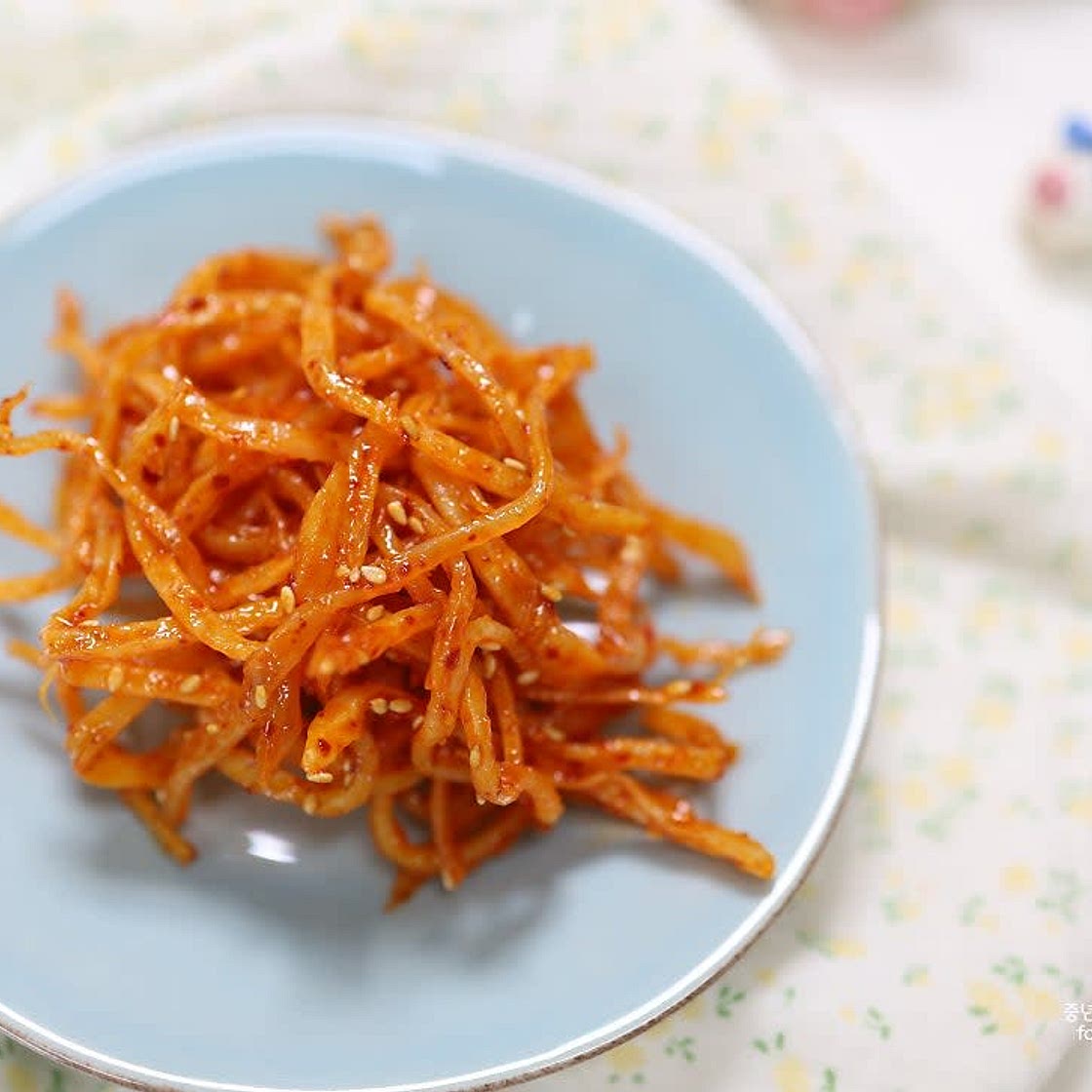 백종원 진미채무침