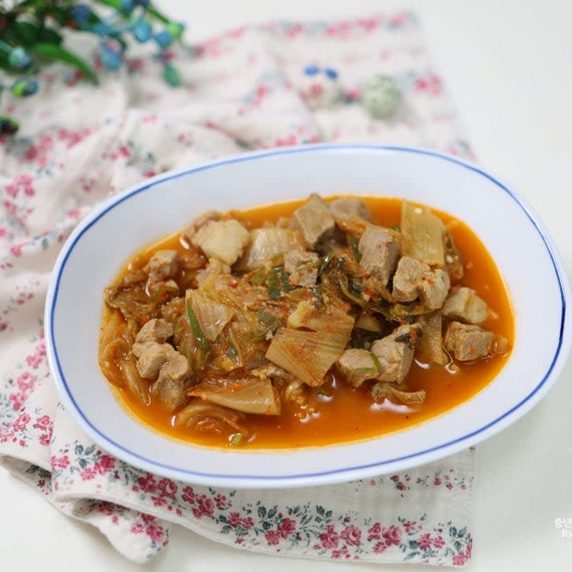 백종원 돼지고기 김치찌개