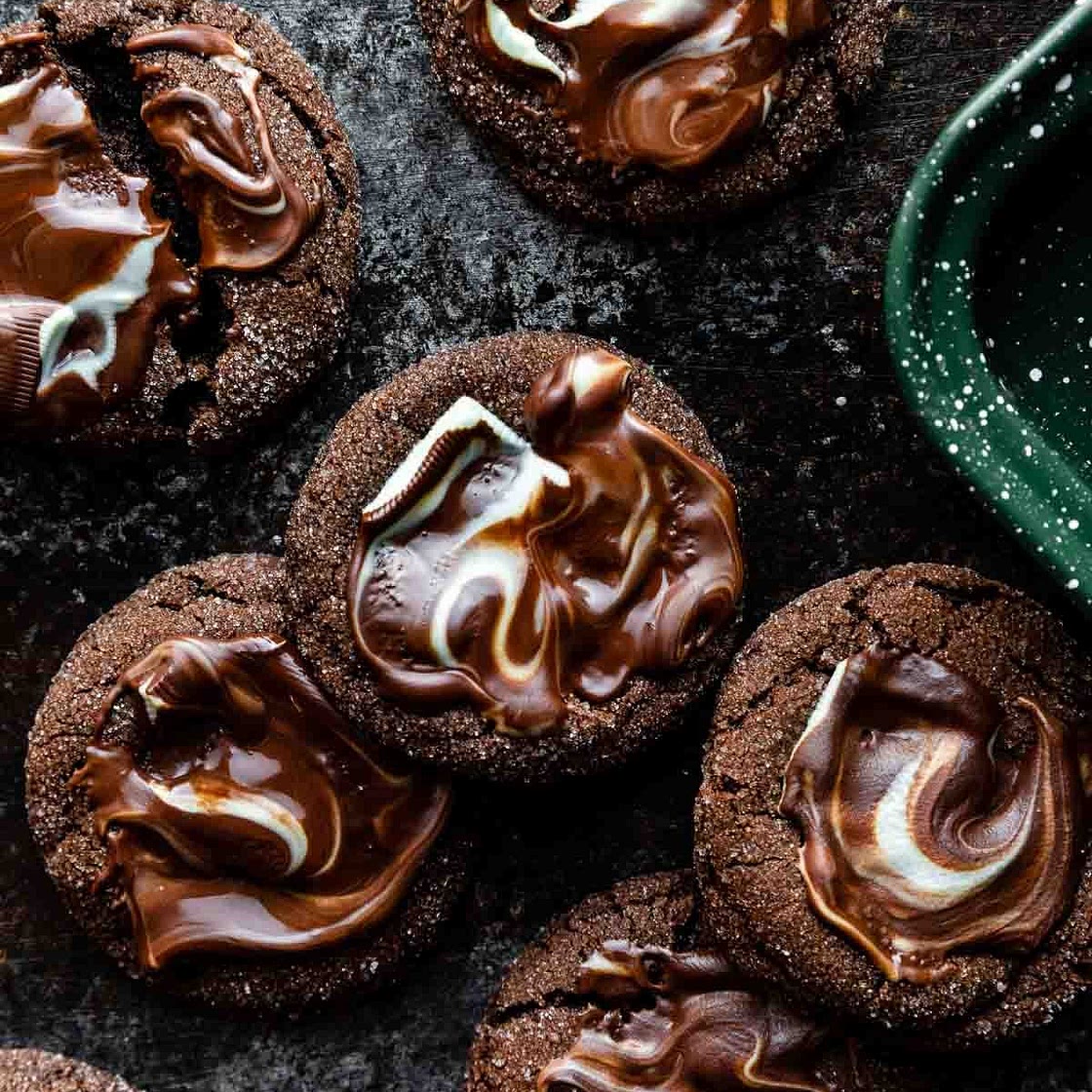 Mint Chocolate Cookies