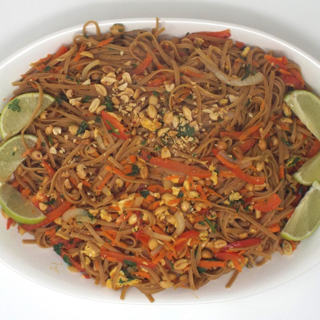 Thai-Style Linguine and Vegetable Stir-Fry