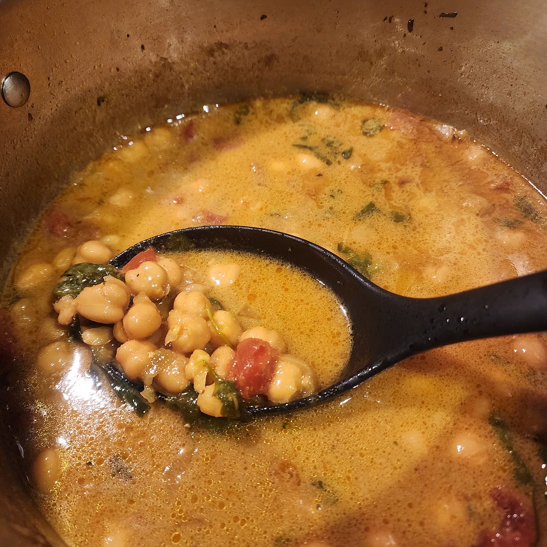 Curried Chickpeas
