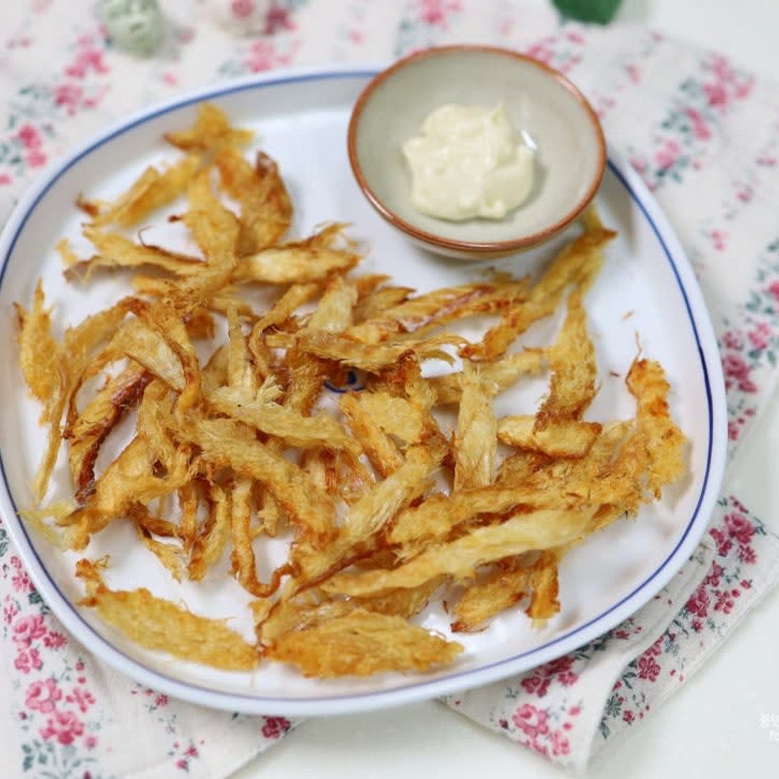 황태채 에어프라이어 버터구이