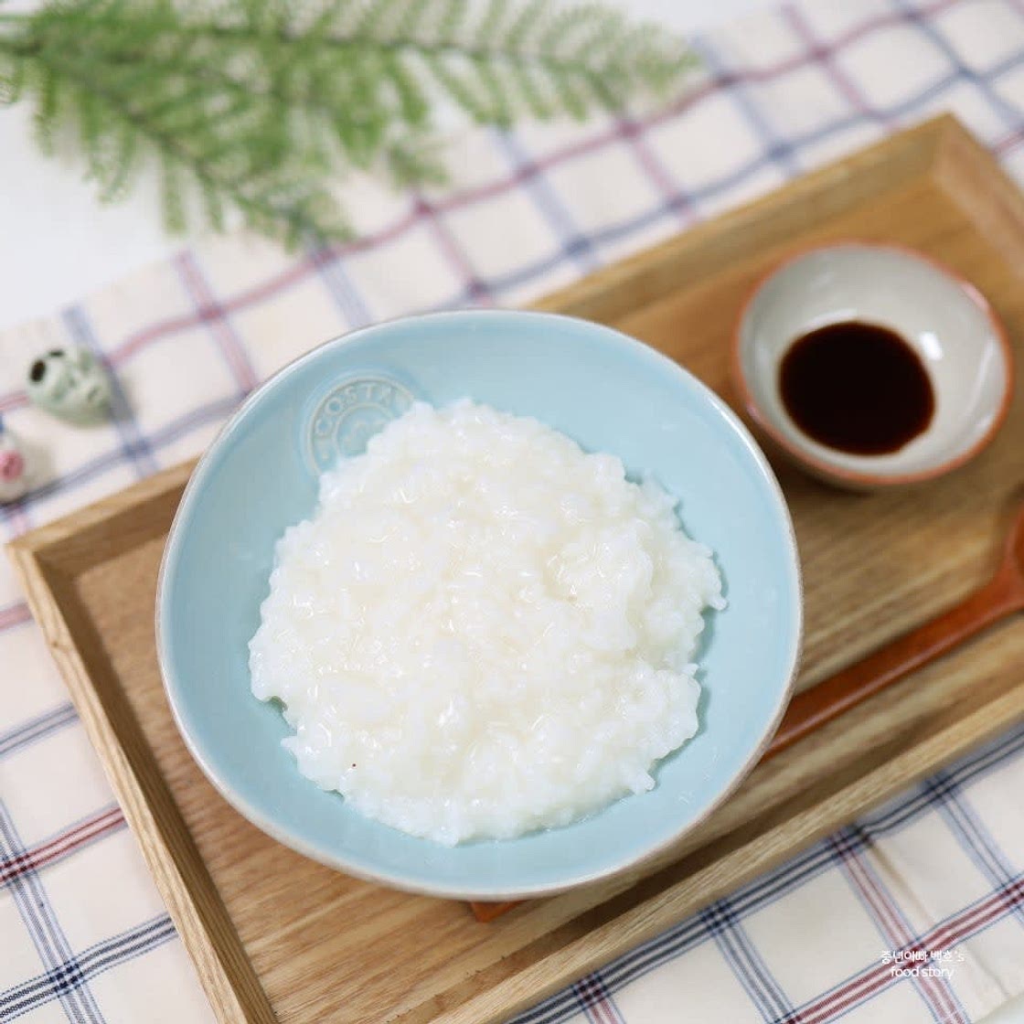 쌀로 흰죽 끓이는 법
