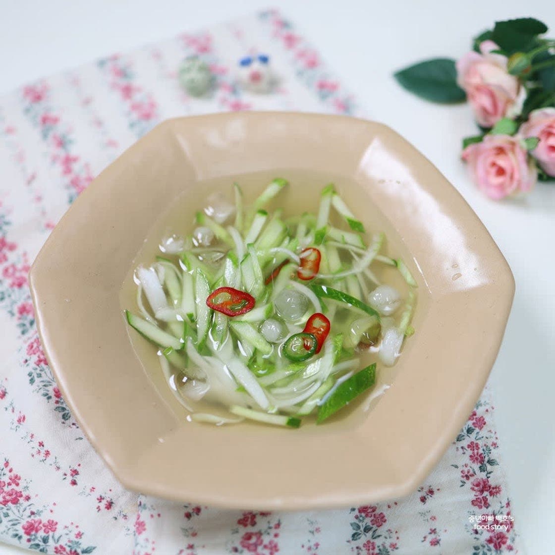 백종원 오이냉국