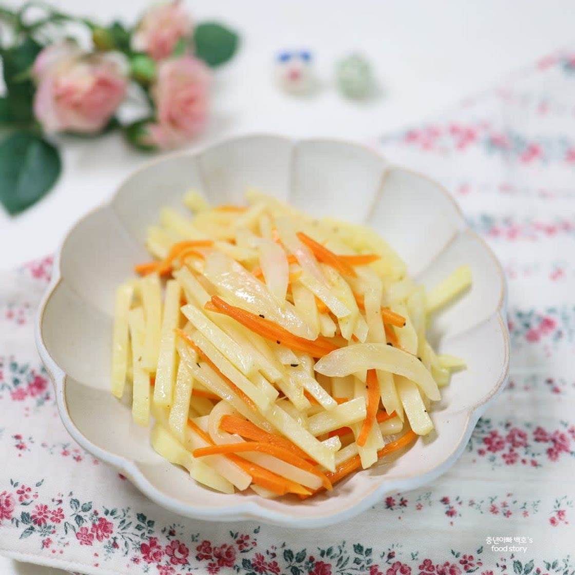 양파 감자 볶음