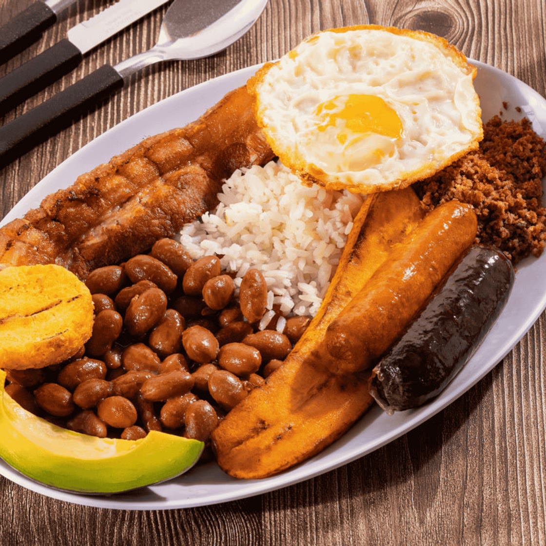 Colombian Paisa Platter