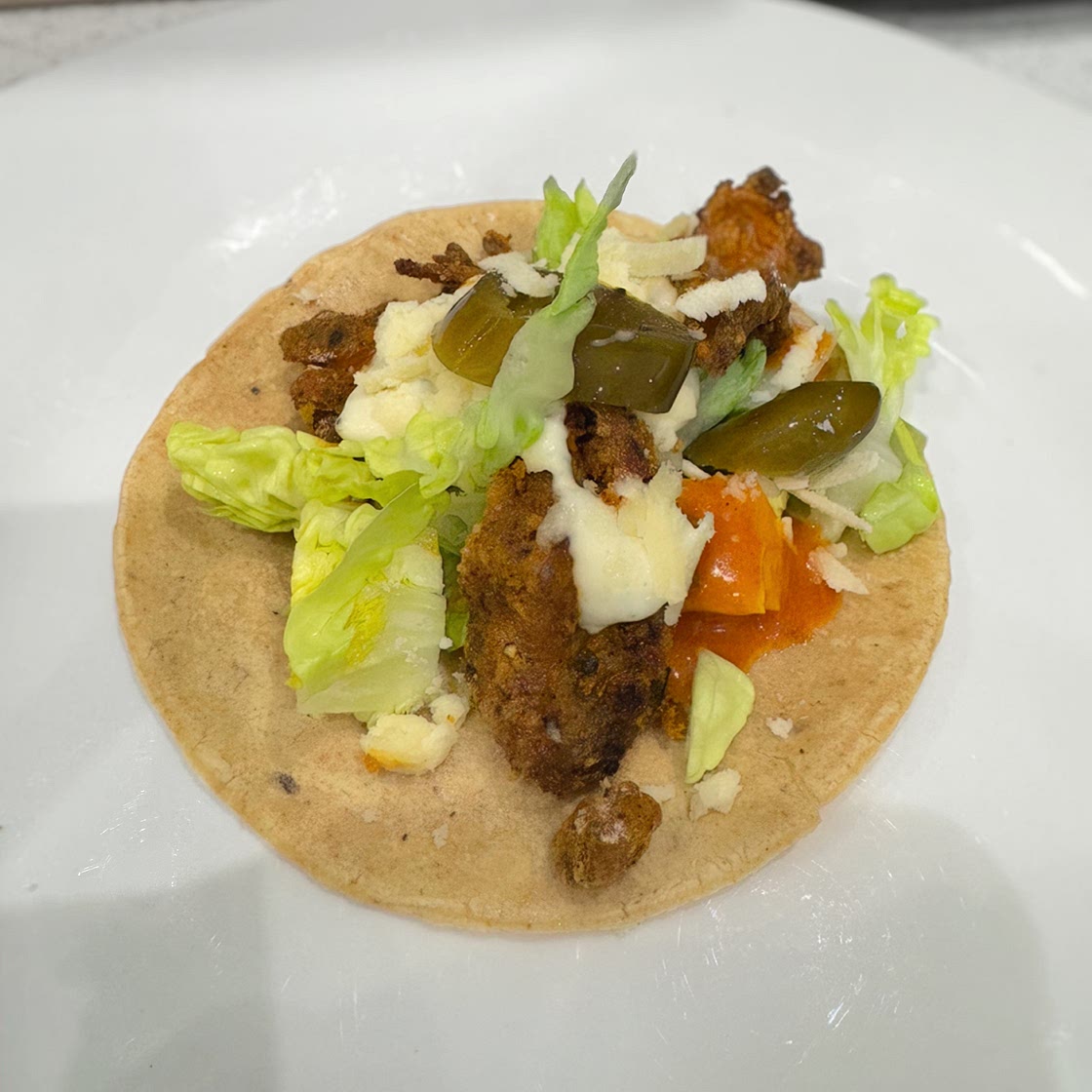 Buffalo Mushroom Tacos