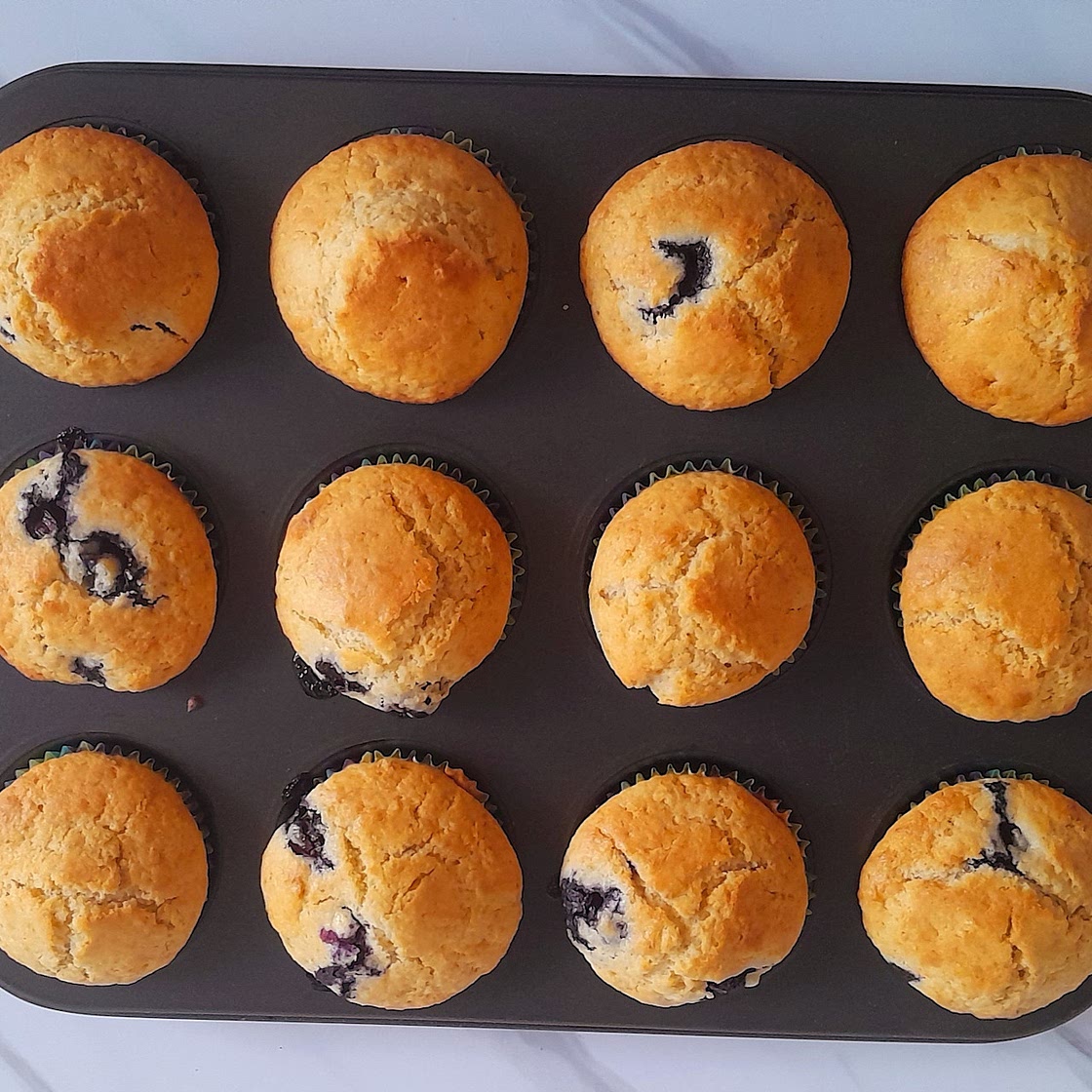 Classic Blueberry Muffins