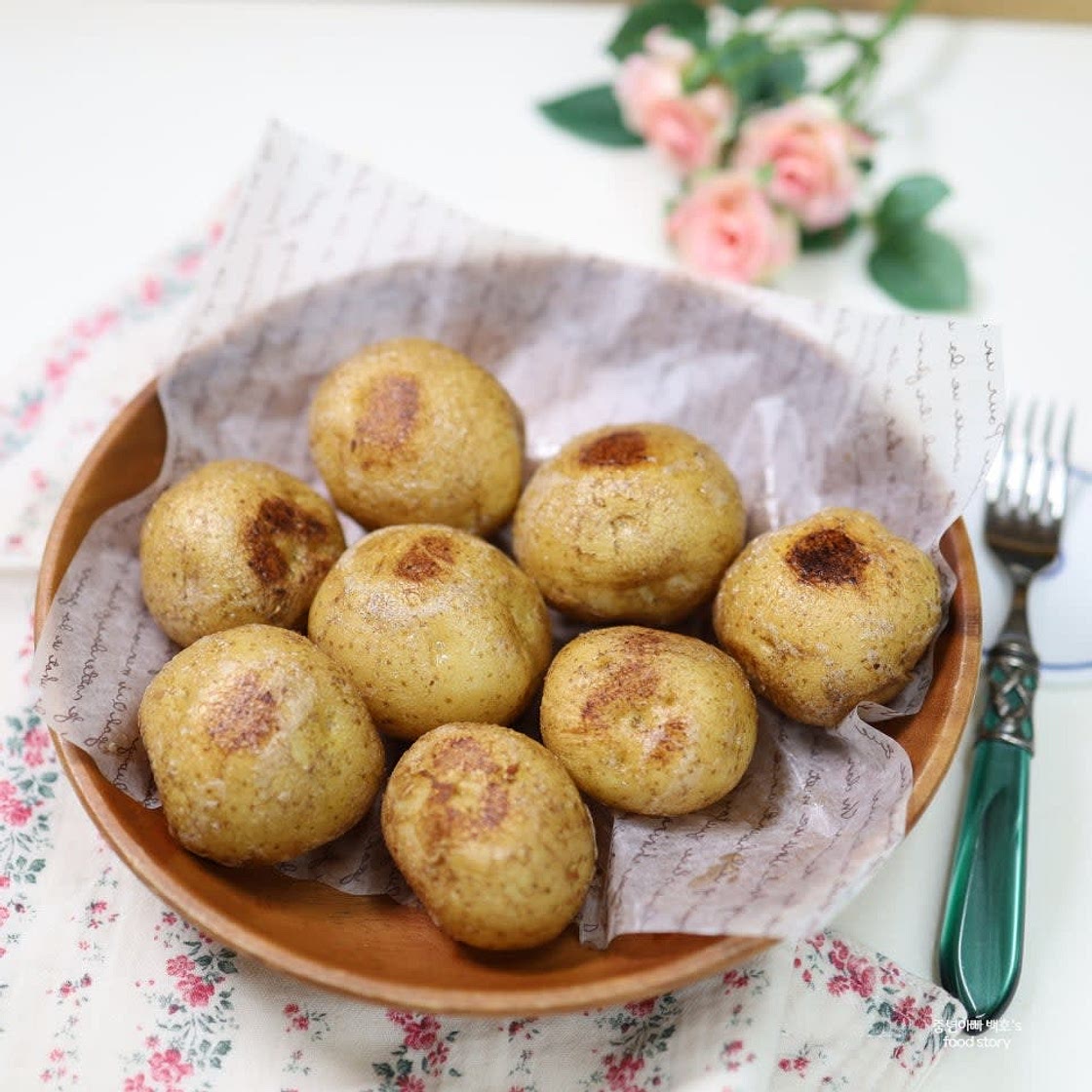 통감자버터구이