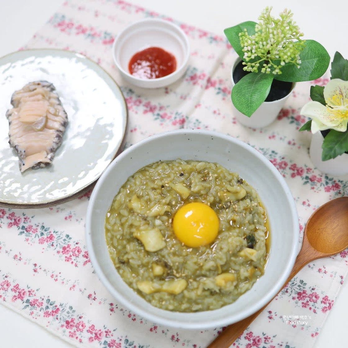 전복죽 만들기 전복내장죽 끓이는법 내장요리 만드는법 레시피