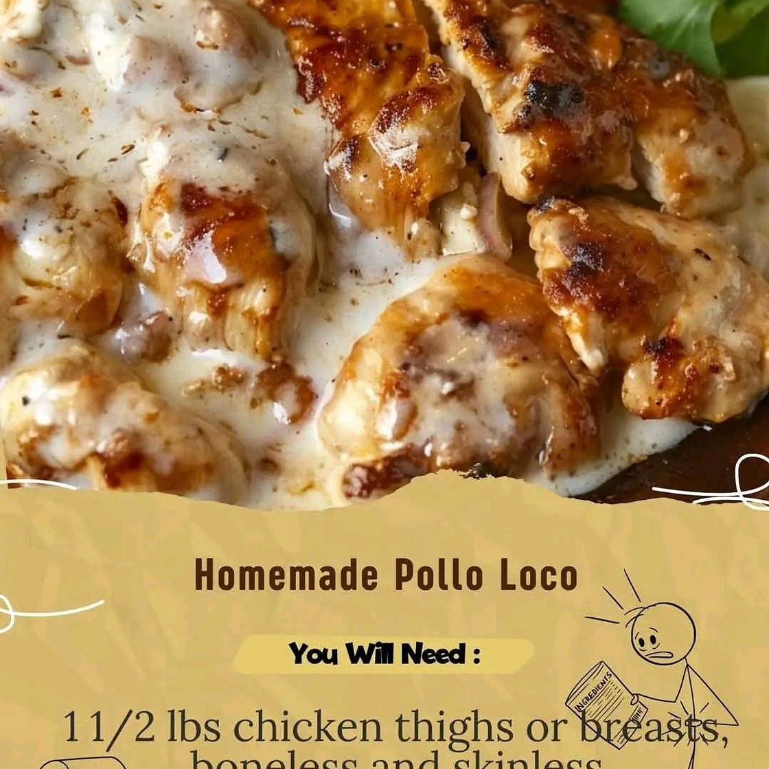 Homemade Pollo Loco