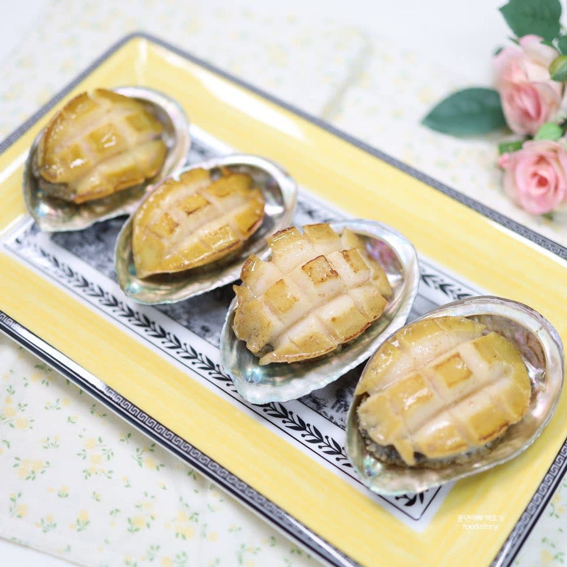 전복버터구이 하는법 전복요리 구이 레시피 껍질 껍데기 플레이팅