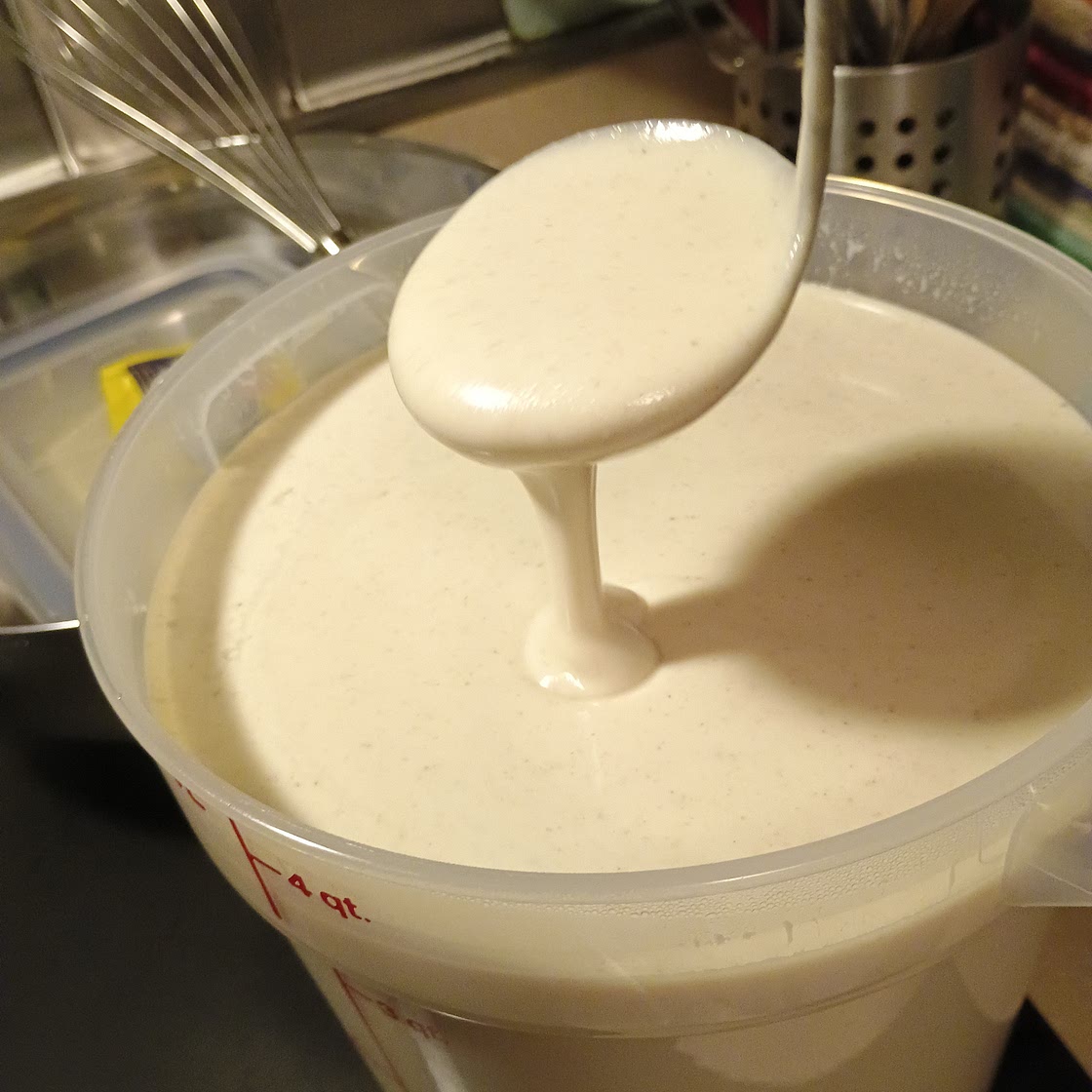 Almond yogurt - high protein, vegan