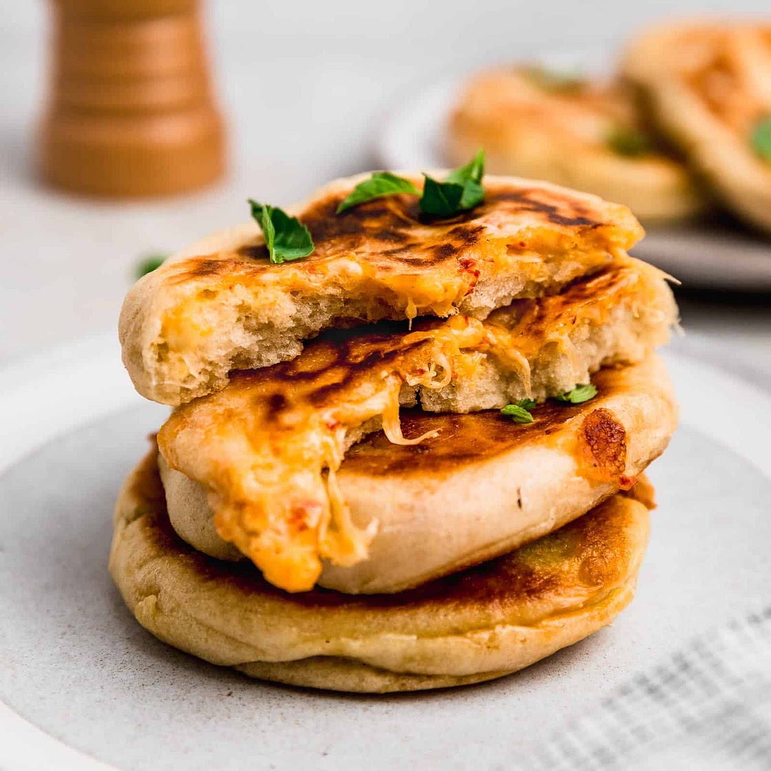 Home made pizza pockets 