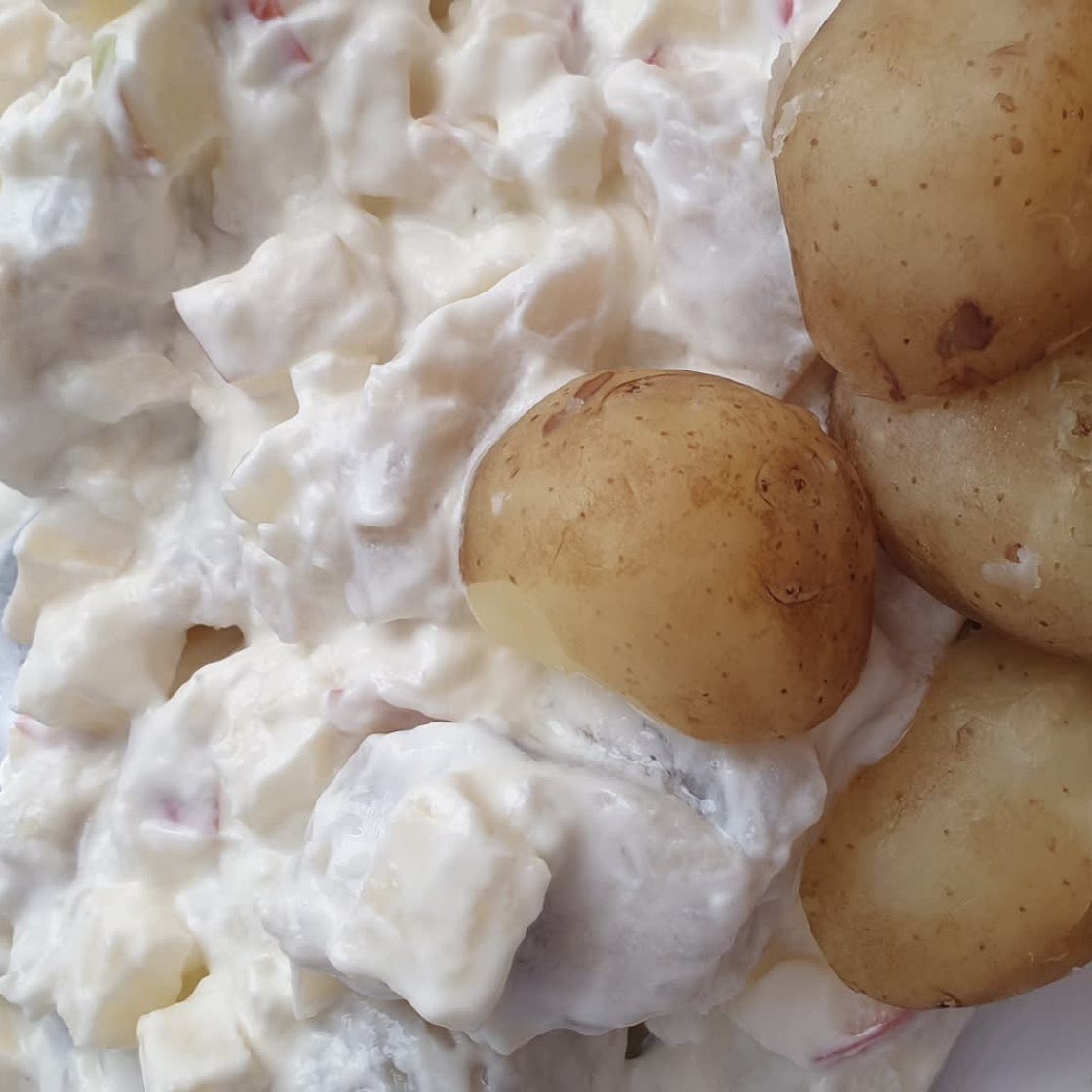 Śledzik with potatoes